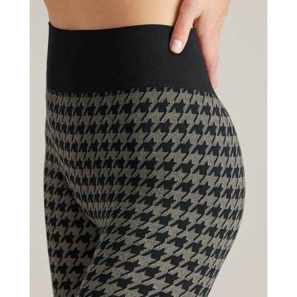 Rhone Black Houndstooth Seamless Legging - Picture 3 of 4
